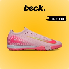 Giày Bóng Đá Trẻ Em Nike Mercurial Vapor 16 Elite Hồng Pastel Cổ Lửng TF