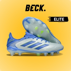 Giày Bóng Đá Adidas Copa Pure 3 Elite Xám Xanh Lưỡi Gà Liền HQ FG