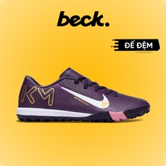 Giày Bóng Đá Nike Mercurial Vapor 16 Academy Đế Đệm Mbappe Tím TF