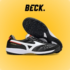 Giày Bóng Đá Mizuno Morelia Sala Japan M8 Đế Đệm Đen Vạch Trắng TF