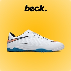 Giày Bóng Đá Nike Hypervenom Phelon Trắng Xanh Biển TF