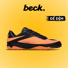 Giày Bóng Đá Nike Hypervenom Phelon Cam Đen Đế Đệm TF