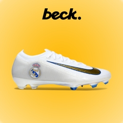 Giày Bóng Đá Nike Mercurial Vapor 16 Elite REAL MADRID Trắng Vàng FG