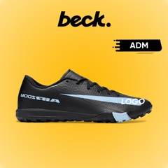 Giày Bóng Đá Mercurial Vapor 16 Academy Đế Đệm Đen Vạch Xanh Biển TF