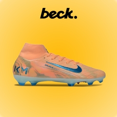 Giày Bóng Đá Nike Mercurial Superfly 10 Elite Mbappe Cam Xanh Biển Cổ Cao FG
