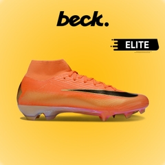 Giày Bóng Đá Nike Mercurial Superfly 10 Elite Cam Vạch Đen Đế Bóng Cổ Cao FG