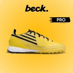 Giày Bóng Đá Adidas F50 PRO Vàng Đen Lưỡi Gà Liền TF