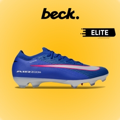 Giày Bóng Đá Nike Mercurial Vapor 16 Elite Xanh Coban Vạch Trắng Cổ Lửng FG