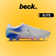 Giày Bóng Đá Nike Tiempo Legend 10 Elite United Xám Gót Xanh Biển Cổ Lửng FG