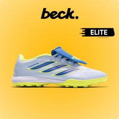 Giày Bóng Đá Adidas Predator 26 Elite Xanh Nhạt  Lưỡi Gà Lật TF