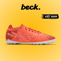 Giày Bóng Đá VN Mercurial Vic 6 Đỏ Cổ Lửng TF