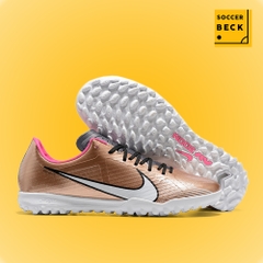 Giày Bóng Đá TQ Nike Mercurial Vapor 15 Academy Đồng Vạch Trắng HQ TF