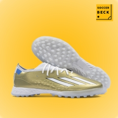 Giày Bóng Đá TQ Adidas X Speedportal Leyenda.1 MESSI Vàng Đồng Đế Trắng TF