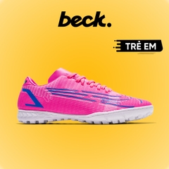 Giày Bóng Đá Trẻ Em VN Mercurial Vapor 14 Aca TF - Hồng