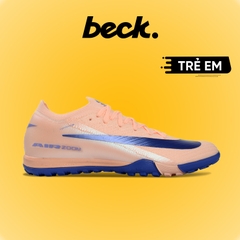 Giày Bóng Đá Trẻ Em Nike Mercurial Vapor 16 Elite Cam Nhạt Xanh Navy Cổ Lửng TF