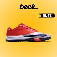 Giày Bóng Đá Nike Mercurial Superfly 1 Elite CR7 Đỏ Xám Đế Đệm HQ TF