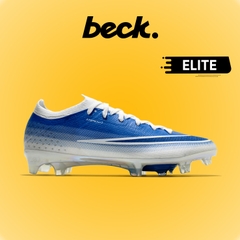 Giày Bóng Đá Nike Mercurial Vapor 17 Elite V1 Xanh Biển Trắng Cổ Lửng FG