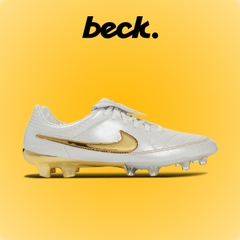 Giày Bóng Đá Nike Tiempo Legend Ronaldinho Trắng Vàng Đế Bóng FG