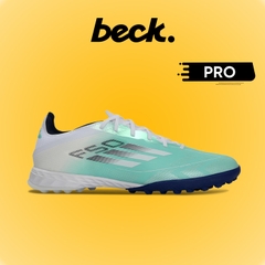 Giày Bóng Đá Adidas F50 PRO Xanh Ngọc Gót Trắng HQ TF