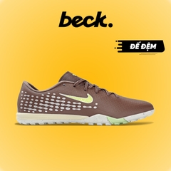 Giày Bóng Đá Nike Mercurial Vapor 16 Academy Mbappe Airmax Nâu Đế Đệm TF