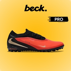 Giày Bóng Đá Nike Phantom 6 Pro Đỏ Gót Đen Cổ Lửng TF