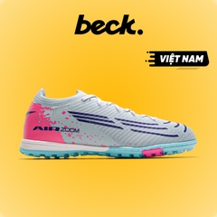 Giày Bóng Đá Winbro Mercurial Vapor 16 Elite Xanh Ngọc Gót Hồng TF