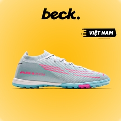 Giày Bóng Đá Winbro Mercurial Vapor 16 Elite Xanh Ngọc Vạch Hồng TF