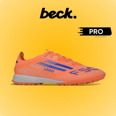 Giày Bóng Đá Adidas F50 PRO Cam Xanh Lưỡi Gà Liền HQ TF