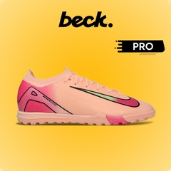 Giày Bóng Đá Nike Mercurial VAPOR 16 PRO Cam Nhạt Gót Hồng Cổ Lửng HQ TF