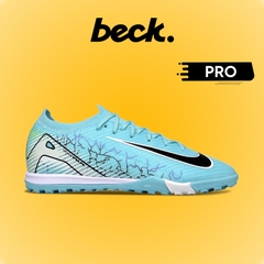 Giày Bóng Đá Nike Mercurial VAPOR 16 PRO Xanh Ngọc Tia Sét Cổ Lửng HQ TF