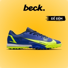 Giày Bóng Đá Nike Mercurial Vapor 14 Academy Đế Đệm Tím Than HQ TF