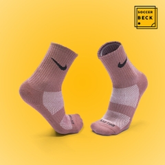 Tất Nike Dri-Fit Cao Cấp Cổ Lửng - Nâu Đất
