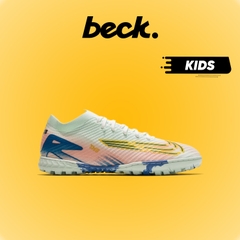 Giày Bóng Đá Trẻ Em VN THE Mercurial Vapor 16 Elite Mds Xám Xanh TF