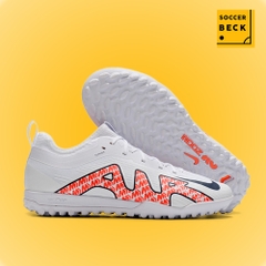 Giày Bóng Đá TQ Nike Mercurial Vapor 15 Pro Trắng Đỏ Cổ Lửng V2 TF