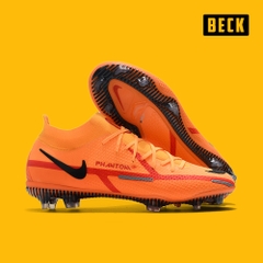 Giày Bóng Đá TQ Nike Phantom GT2 Elite Cam Đen Cổ Cao FG