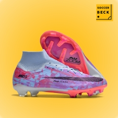 Giày Bóng Đá TQ Nike Mercurial Superfly 9 Elite MDS006 Tím Hồng Cổ Cao FG