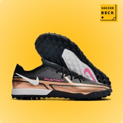 Giày Bóng Đá TQ Nike Phantom GT2 Elite Đen Đồng Cổ Lửng HQ TF