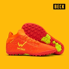 Giày Bóng Đá Wika Galaxy Cam Cổ Lửng TF