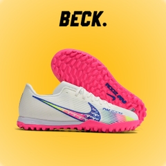 Giày Bóng Đá Nike Mercurial Vapor 15 Academy Trắng Vạch Cầu Vồng  Đế Đệm HQ TF