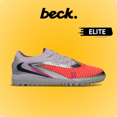 Giày Bóng Đá Nike Phantom 6 Elite 2026 Xám Đỏ Hồng Cổ Lửng HQ TF