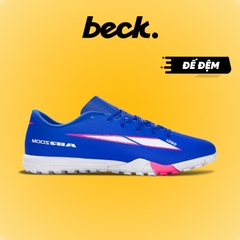 Giày Bóng Đá Mercurial Vapor 16 Academy Xanh Coban Đế Đệm TF