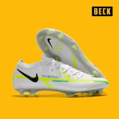 Giày Bóng Đá (VS) Nike Phantom GT2 Elite Progress Trắng Nõn Chuối Vạch Đen Cổ Lửng FG