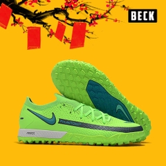 Giày Bóng Đá Nike Phantom GT Elite EURO Xanh Lá Cổ Lửng V2 TF