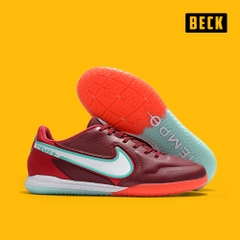 Giày Bóng Đá TQ Nike React Tiempo Legend 9 Pro Đỏ Nâu Vạch Trắng IC