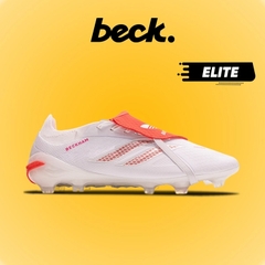 Giày Bóng Đá Predator 26 Elite Original Beckham Trắng Đỏ Lưỡi Gà Lật FG