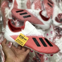 Giày Bóng Đá Adidas X 19.1 Đỏ Vạch Đen Gót Trắng FG