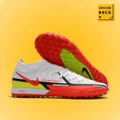 Giày Bóng Đá TQ Nike Phantom GT2 Elite Trắng Đỏ Cổ Cao TF
