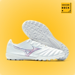 Giày Bóng Đá TQ Mizuno Neo 3 Pro Alpha Trắng Vạch Xanh Biển Đỏ TF