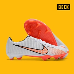 Giày Bóng Đá TQ Nike Zoom Mercurial Vapor 15 Academy Trắng Vạch Cam FG