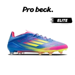 GIÀY BÓNG ĐÁ F50 ELITE FG Celestial Victory - IE1201 - XANH BIỂN/HỒNG